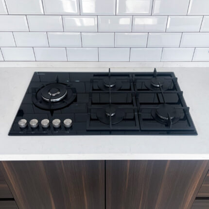PLACA DE COCINA GAS THERMAL ZWART 5 HP 90