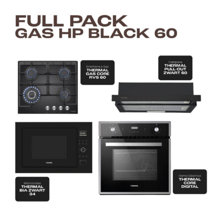 FULL PACK GAS HP BLACK 60