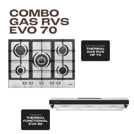 COMBO GAS RVS EVO 70