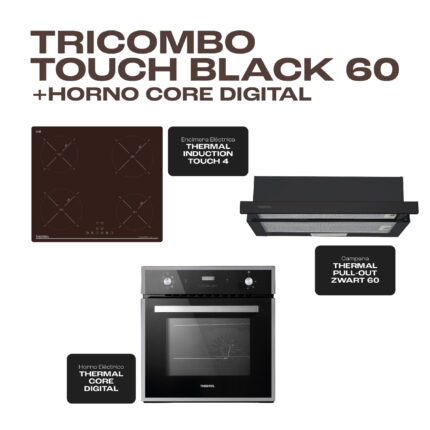 TRICOMBO TOUCH BLACK 60 + HORNO CORE DIGITAL