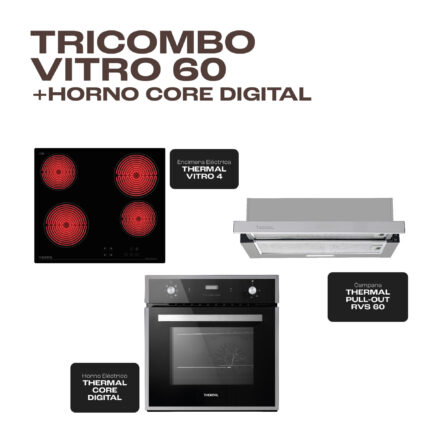 TRICOMBO VITRO 60 + HORNO CORE DIGITAL