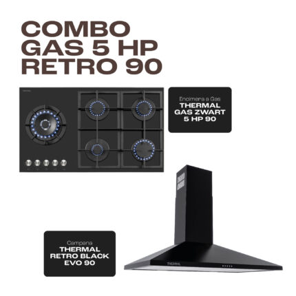 COMBO GAS 5 HP RETRO 90