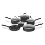 JUEGO DE OLLAS CUISINART 55-11BK 11 PZAS NEGRO