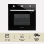 TRICOMBO HORNO A GAS CORE NW2 HORNO CONVENCIONAL CORE DIGITAL MICROONDAS AIRFRYER BIA RVS 34 + - Imagen 2