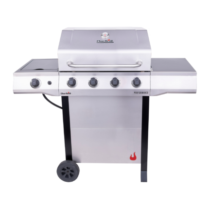 PARRILLA A GAS PERFORMANCE 4Q PLATEADA CHAR-BROIL