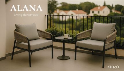 SET BALCON DE TERRAZA ALANA x3