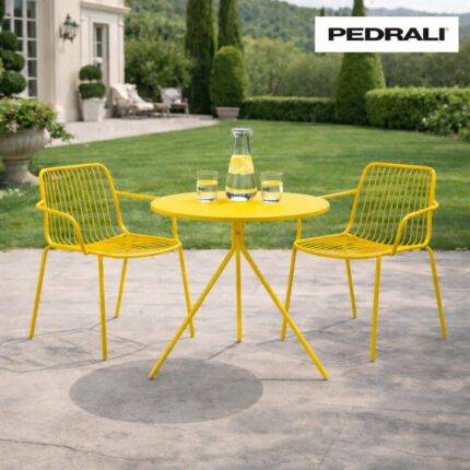 SET DE TERRAZA NOLITA YELLOW by Mandelli Pagliarulo
