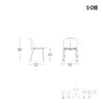 SILLA MENTHA GO VERDE SALVIA Design Archirivolto - Imagen 3