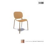 SILLA SI-SI TERRACOTA Design Meneghello Paolelli