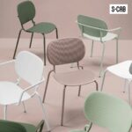 ARMCHAIR SI-SI VIBES Verde Salvia Design Meneghello Paolelli - Imagen 3