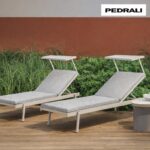 SET DE TUMBONAS RAIL CON SUNROOF ARENA by Pedrali R&D