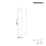 LAMPARA GIRAVOLTA TOUCH – ORANGE by Alberto Basaglia & Natalia Rota Nodari - Imagen 2