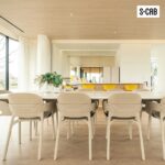 Armchair HUG GO Caramel Design Meneghello Paolelli