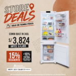REFRIGERADOR FULL INTEGRABLE THERMAL COMBI BUILT IN 243L