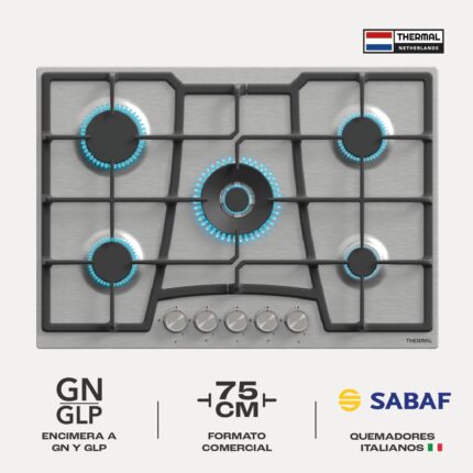 ENCIMERA GAS THERMAL RVS HP 75