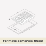 ENCIMERA GAS THERMAL RVS 6 HP 90 - Imagen 2