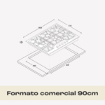 ENCIMERA GAS THERMAL ZWART 6 HP 90 - Imagen 2