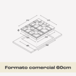 ENCIMERA GAS THERMAL CORE 60 - Imagen 2
