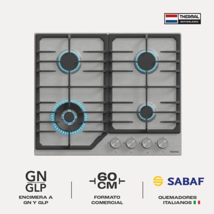 ENCIMERA GAS THERMAL RVS HP 60