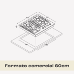 ENCIMERA GAS THERMAL RVS HP 60 - Imagen 2