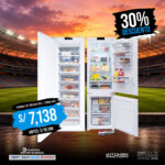 SET FREEZER 197L + REFRIGERADOR COMBI 243L