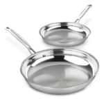 SET DE DOS SARTENES DE ACERO INOX CUISINART