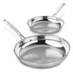 SET DE DOS SARTENES DE ACERO INOX CUISINART
