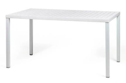 MESA CUBE 140X80 BIANCO VERN BIANCO NARDI
