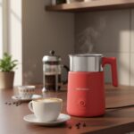 ESPUMADOR DE LECHE ROJO CORAL SPUMA LITE SM3595 - Imagen 2