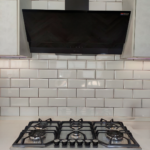 COMBO CAMPANA DESIGNER CORE PLUS 90 ENCIMERA GAS RVS 6 HP 90