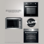 TRICOMBO HORNO A GAS CORE NW2 HORNO CONVENCIONAL CORE DIGITAL MICROONDAS AIRFRYER BIA RVS 34 +