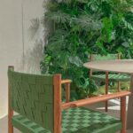 Silla Griante verde by Design Cazzaniga Mandelli Pagliarulo