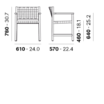 Silla Griante verde by Design Cazzaniga Mandelli Pagliarulo - Imagen 3