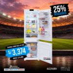 REFRIGERADOR FULL INTEGRABLE THERMAL COMBI BUILT IN 243L