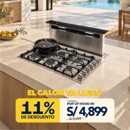 CAMPANA DOWNDRAFT THERMAL POP-UP HOOD 90