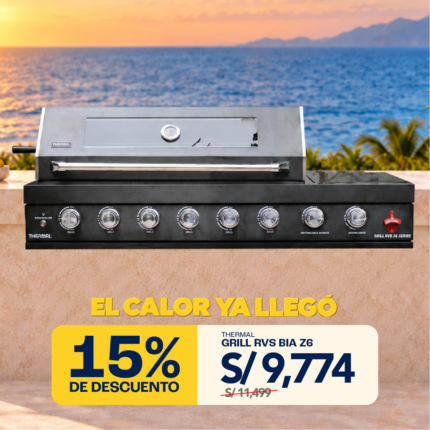 PARRILLA THERMAL GRILL RVS BIA Z6