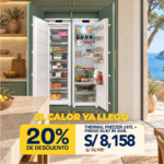 SET FREEZER 197L + REFRIGERADOR FRIDGE BUILT IN 300L