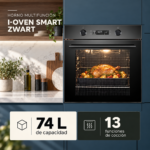 HORNO MULTIFUNCIÓN THERMAL I-OVEN SMART ZWART